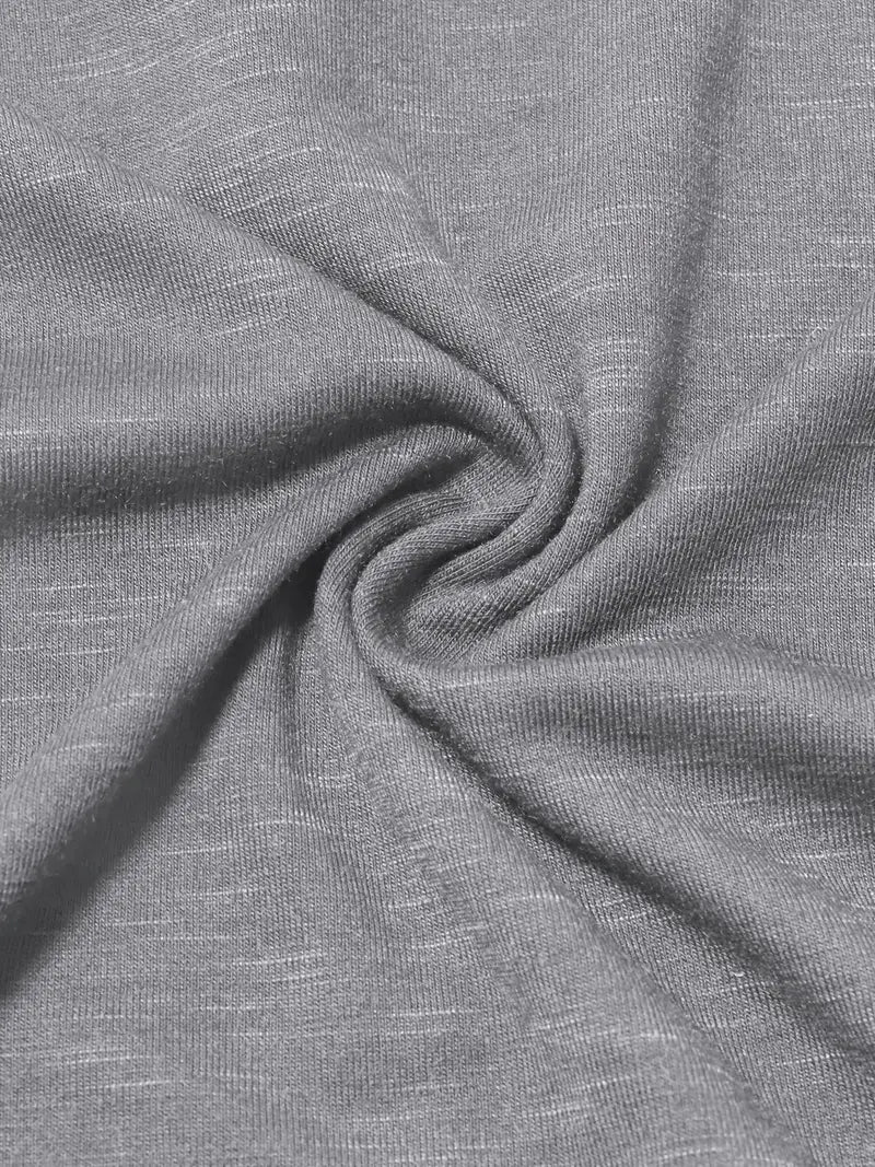 Randell - T-Camicia Casual a Maniche Lunghe