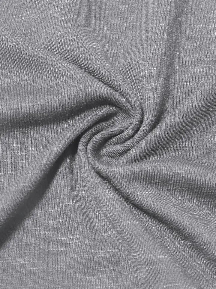 Randell - T-Camicia Casual a Maniche Lunghe