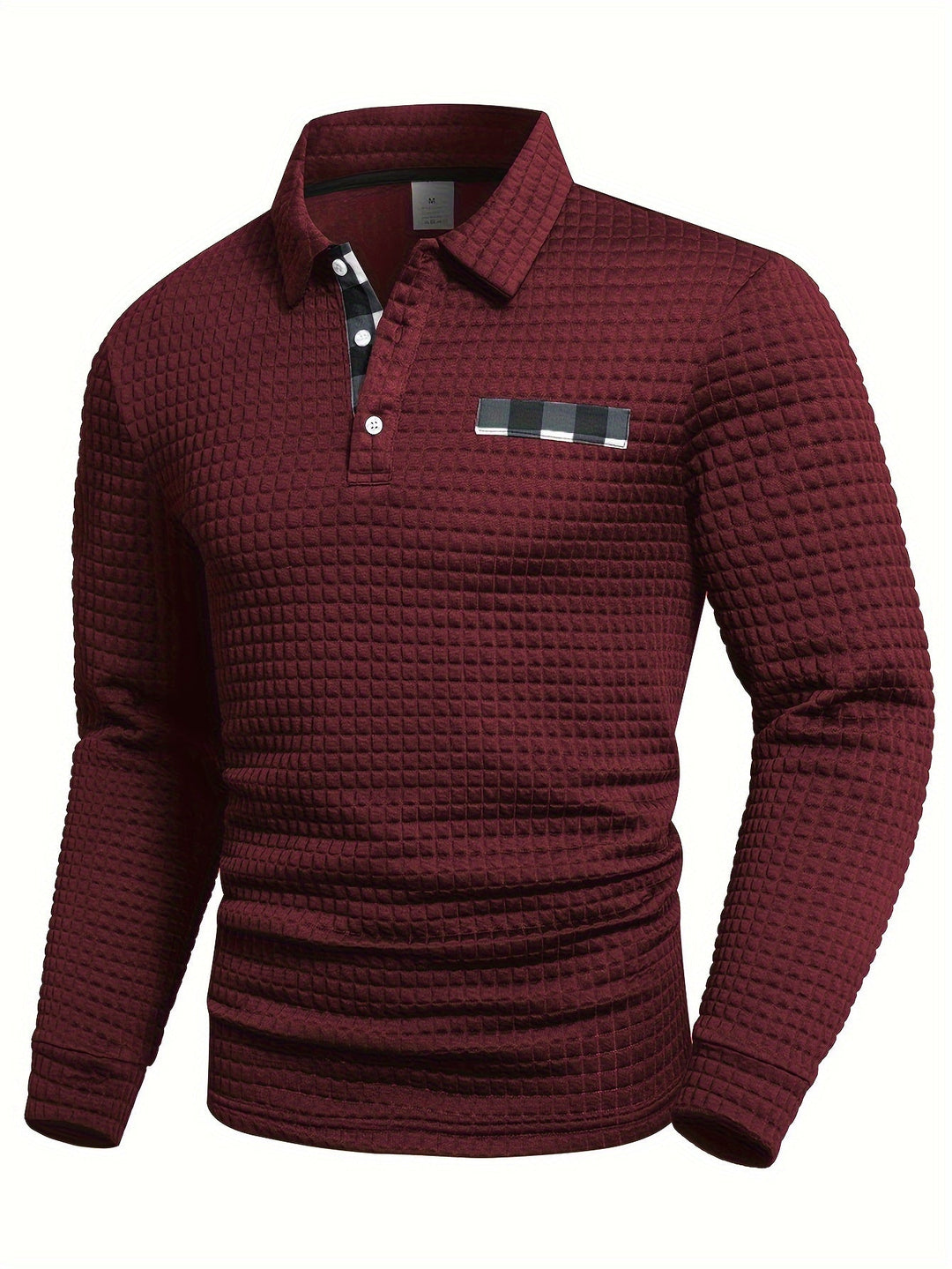 Juergen - Camicia Casual a Maniche Lunghe Con Bottoni