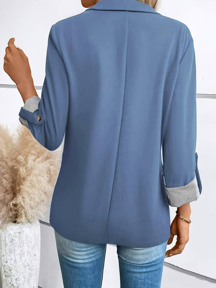 Galiah - Elegante Blazer Doppiopetto Con Collo Con Revers