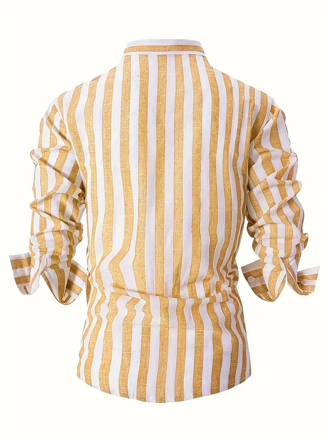 George - Elegante Camicia a Maniche Lunghe a Righe