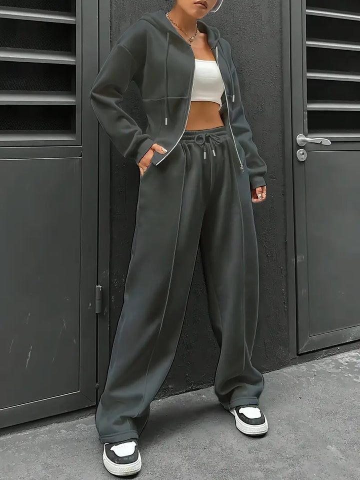 Nanci - Set Informale a Due Pezzi Con Maniche Lunghe