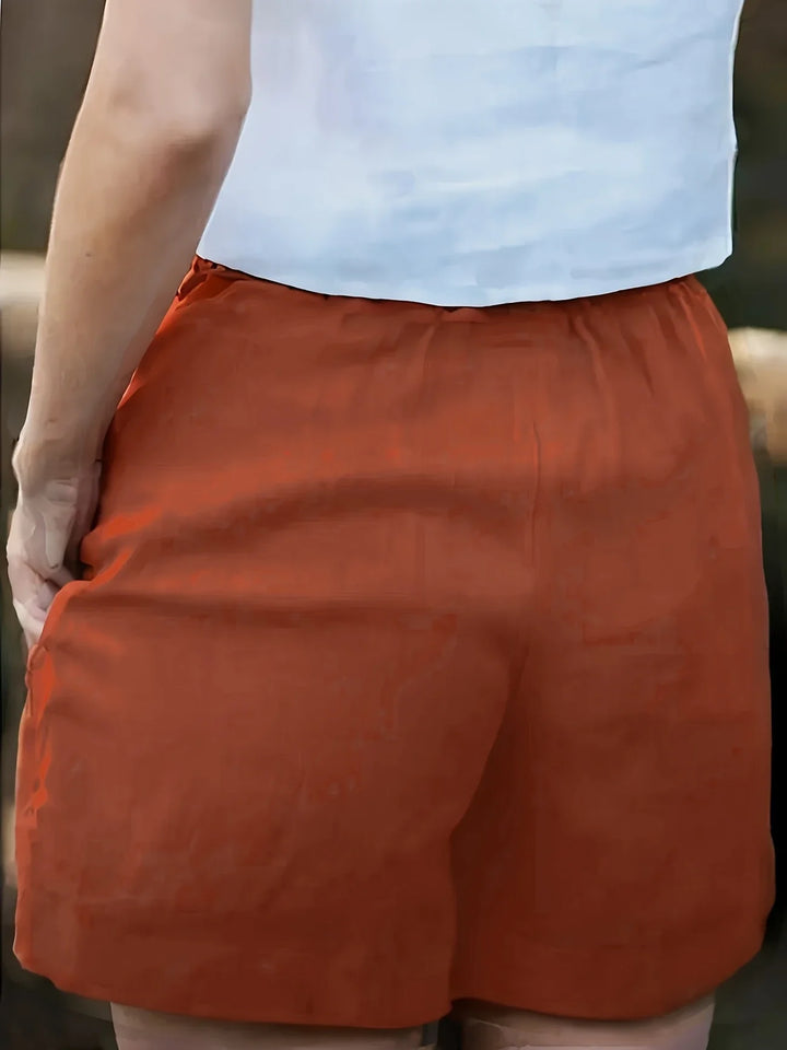 Niamh - Pantaloncini Estivi Casual Con Tasca