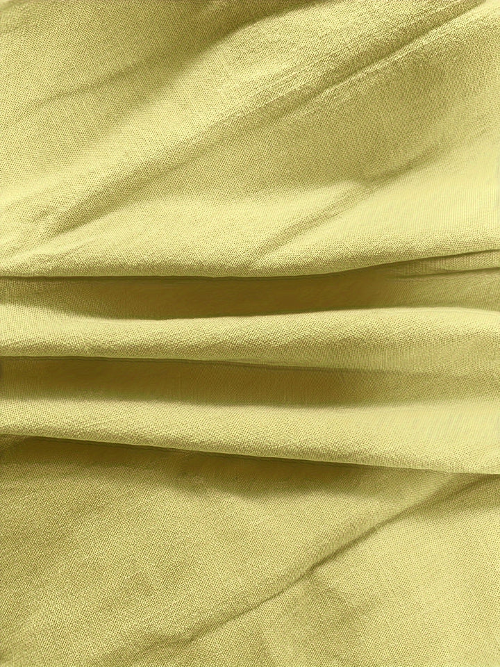 Priscilla - Camicetta A Maniche Lunghe Con Scollo a V e Abbottonatura Frontale