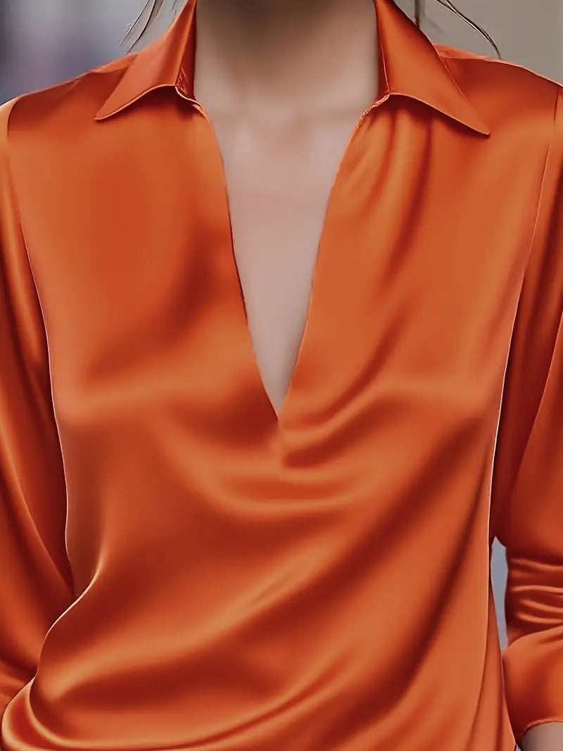 Nadene - Camicetta Con Scollo a V Premium