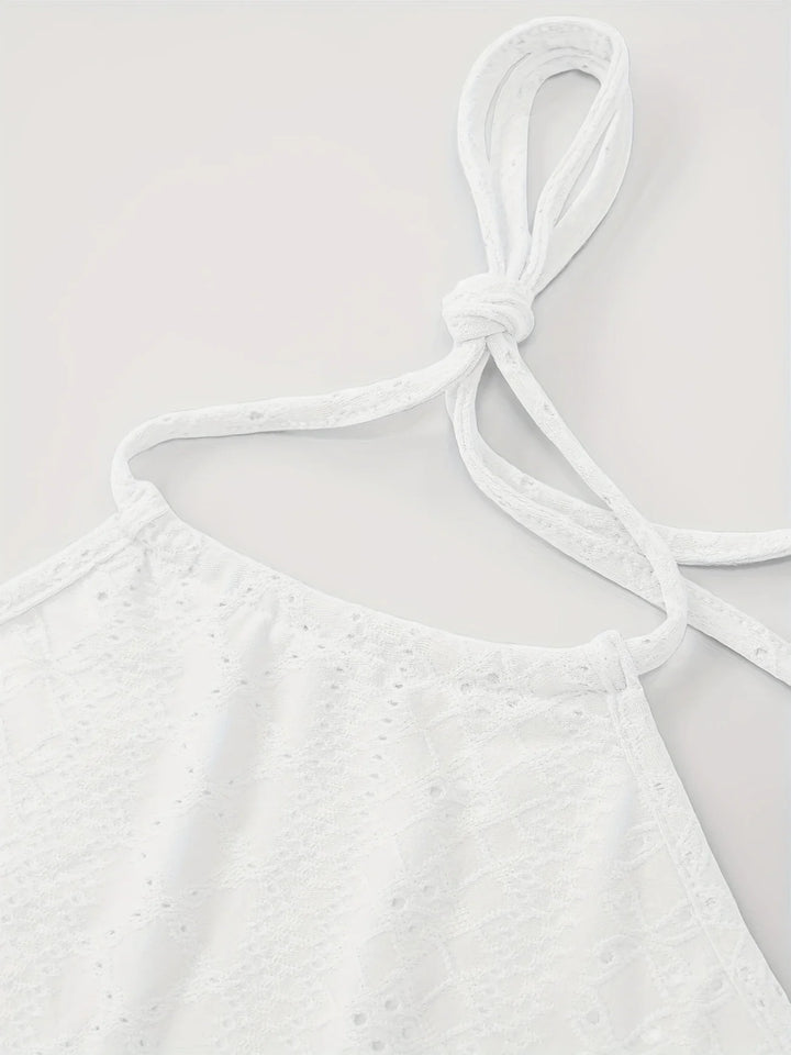 Despina - Elegante Estate Top E Pantaloncini Set