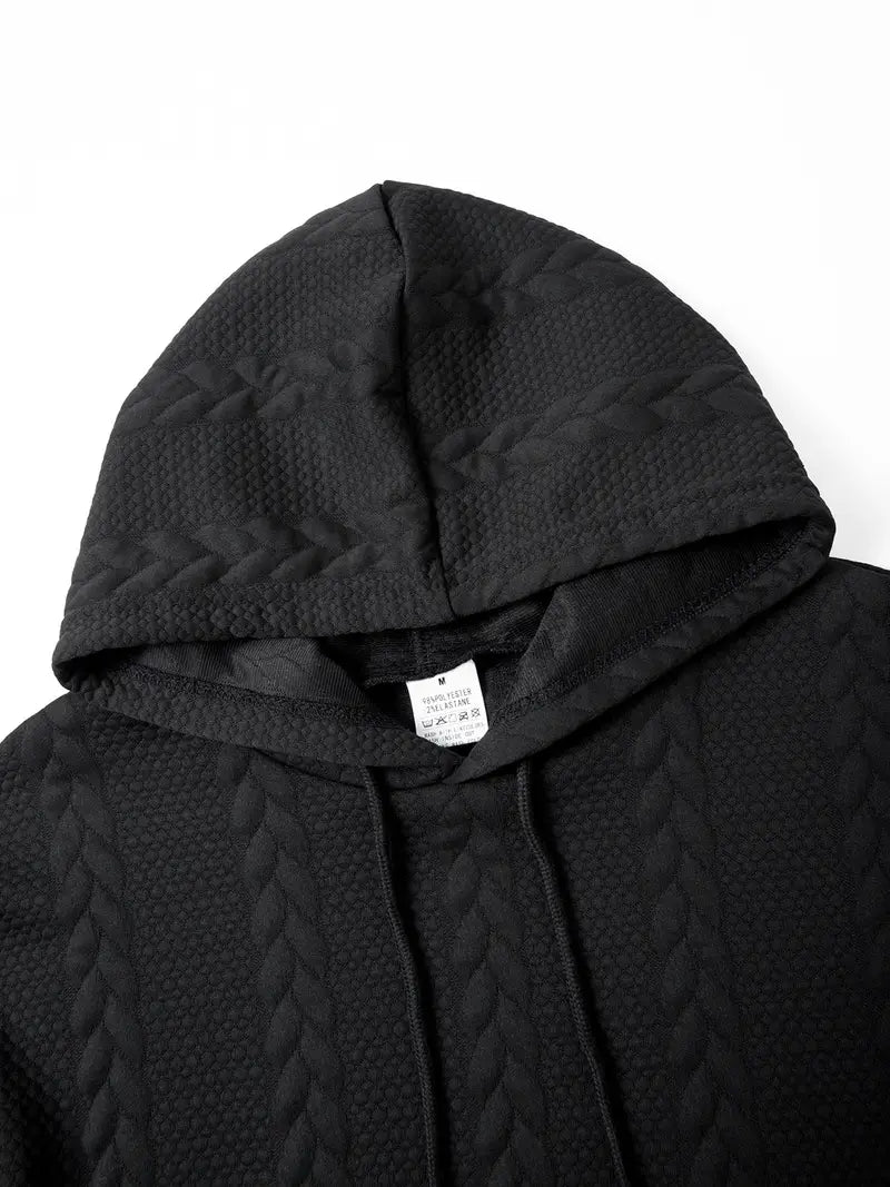 Connolly - Felpa Casual In Maglia Con Cappuccio e Tasca Frontale