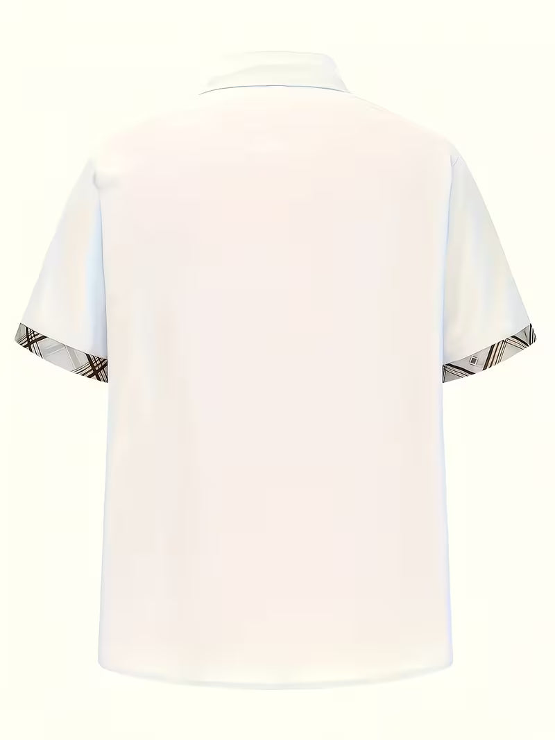 Kolby - Camicia a Quadri Patchwork Con Tasca