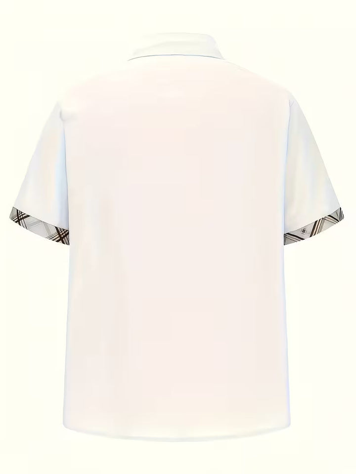 Kolby - Camicia a Quadri Patchwork Con Tasca