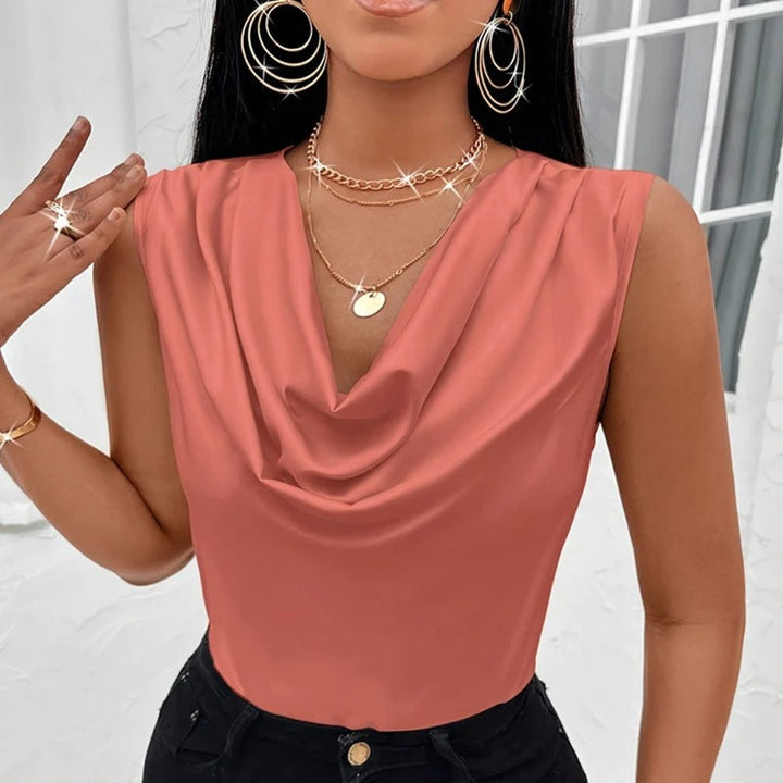 Naiyan - Top Casual in Raso Senza Maniche