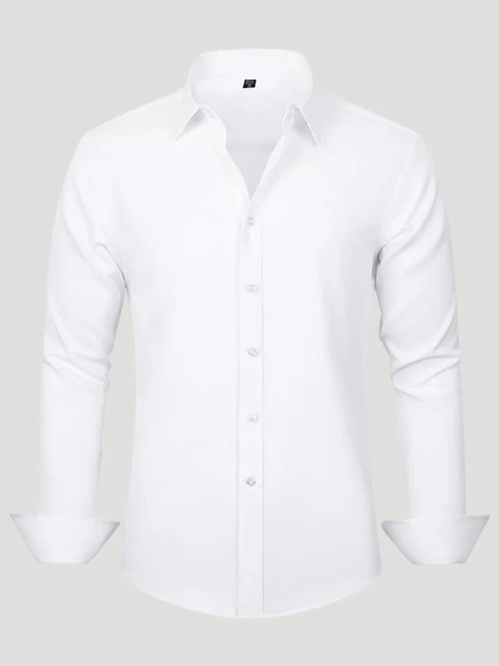 Bordon - Camicia Elasticizzata Non Stirabile Con Bottoni