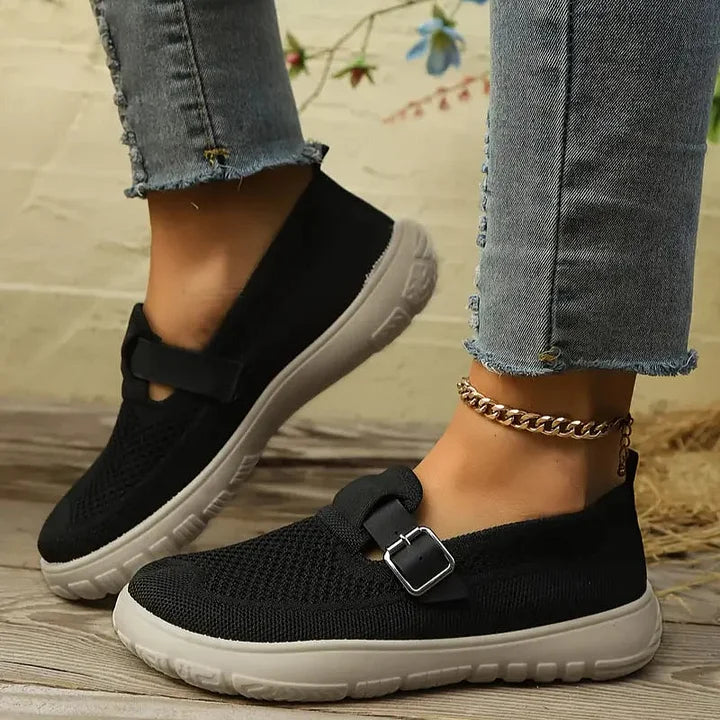 Liyana - Scarpa Da Ginnastica Ortopedica Con Cinturino Con Fibbia