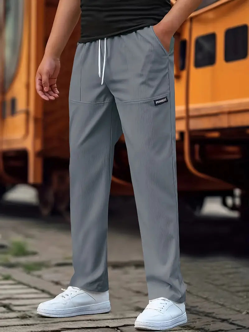 Travys - Pantaloni Sportivi Casuale Con Tasca