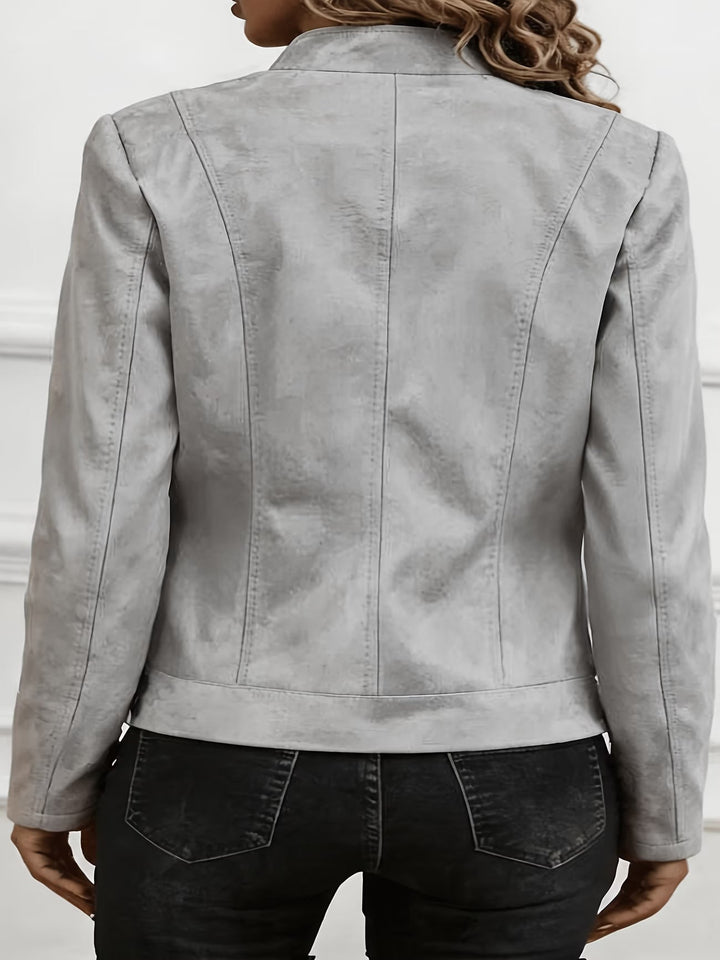 Amina - Long Sleeve Zip-Up Jacket