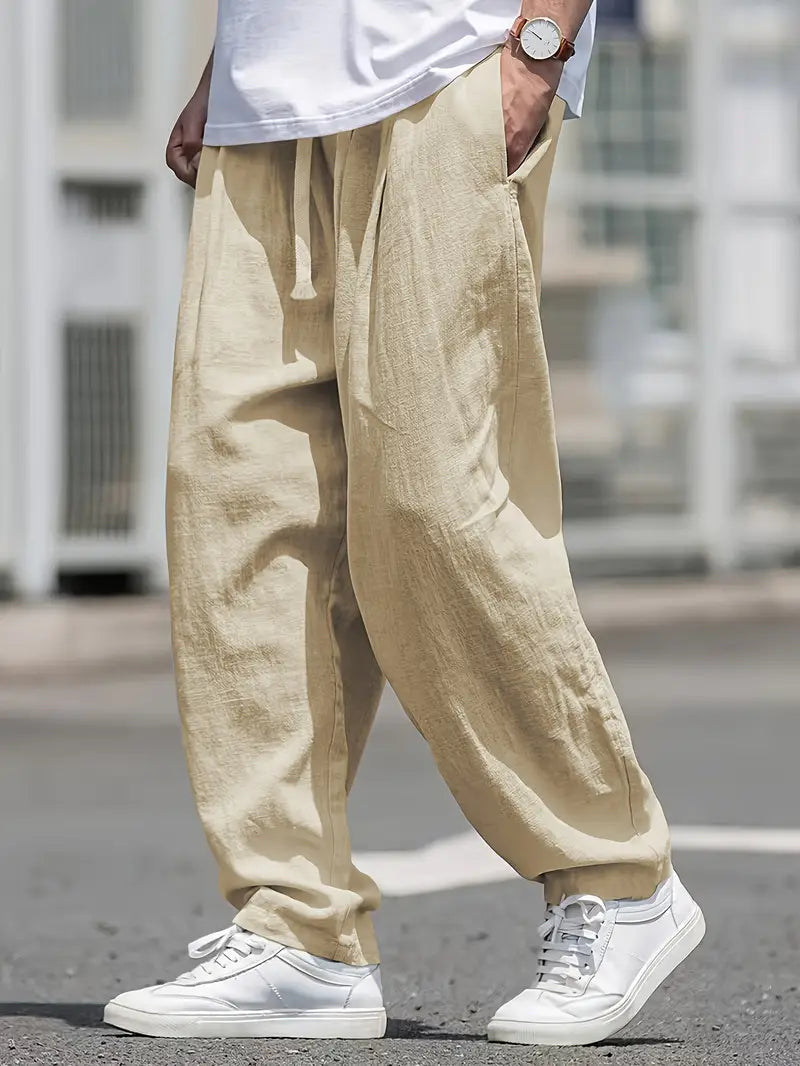 Kirk - Pantaloni Traspiranti In Cotone Con Tasche
