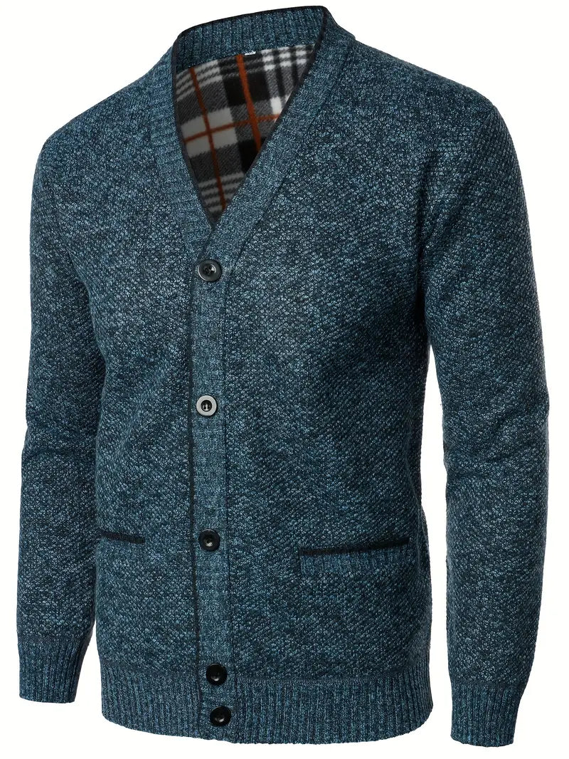 Fulton - Maglione Casual Lavorato a Maglia Con Maniche Lunghe