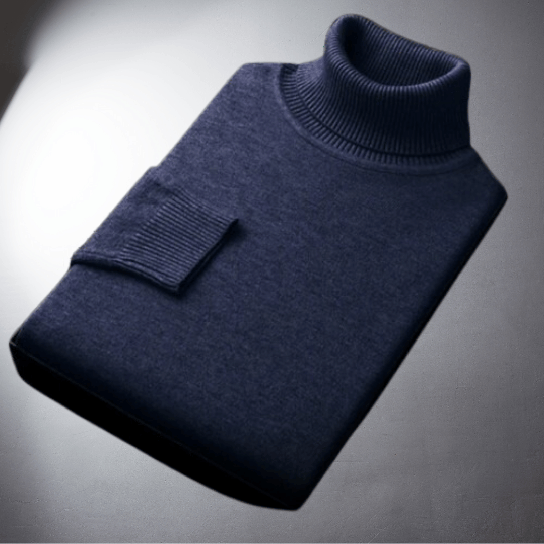 Clovis | Maglione a Collo Alto In Cashmere Premium