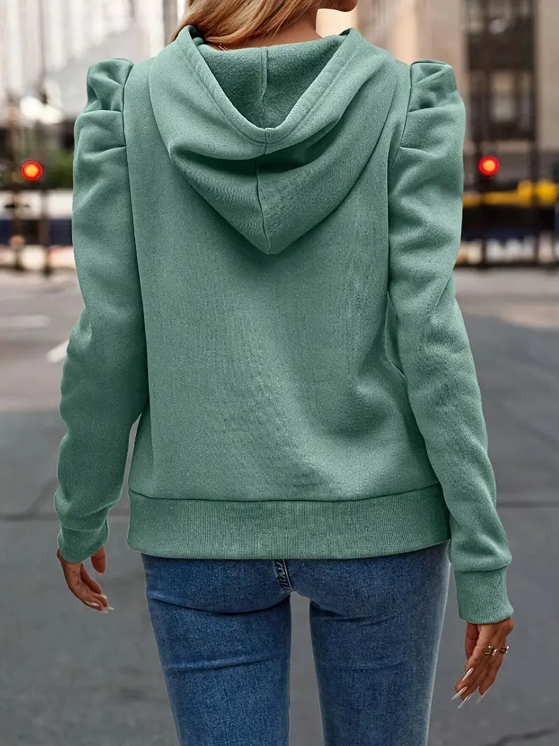 Nandita - Felpa Con Cappuccio a Maniche Lunghe Traspirante