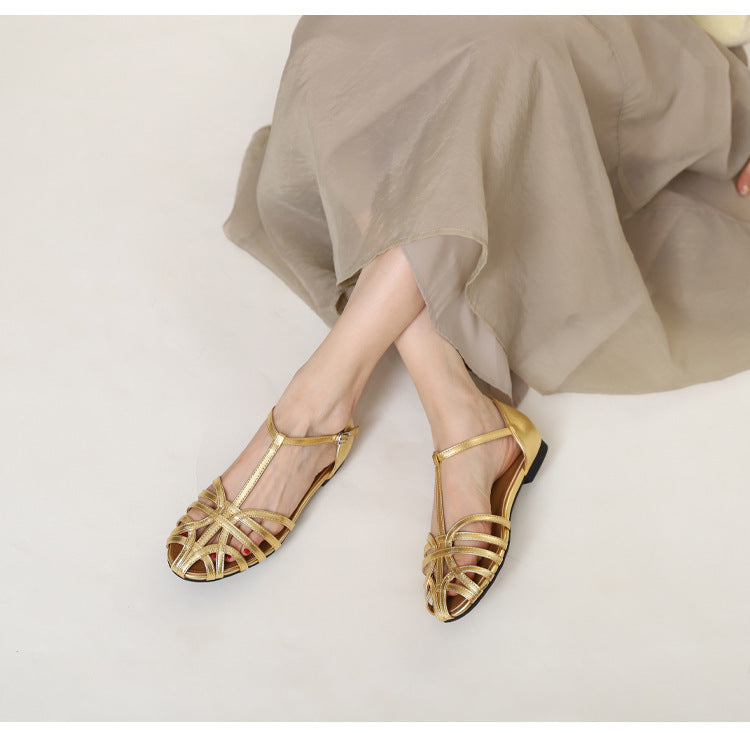 Yurena - Elegante Sandalo Antiscivolo Con Cinturino
