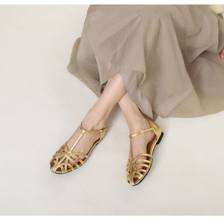 Yurena - Elegante Sandalo Antiscivolo Con Cinturino
