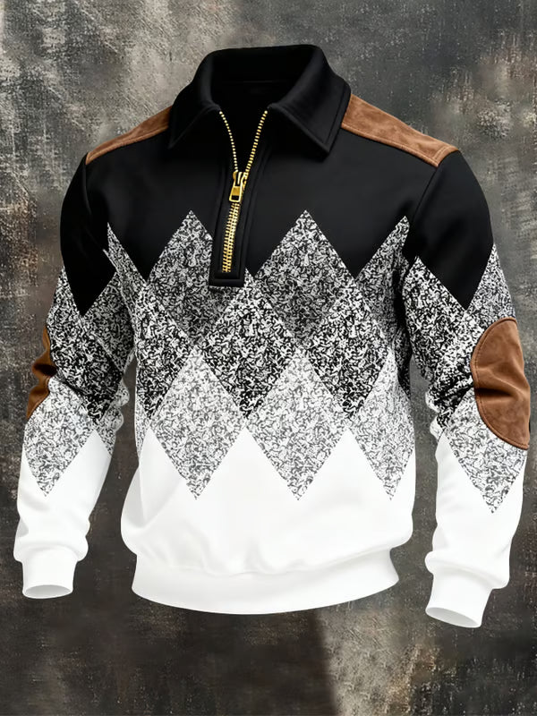 Renshaw - Elegante Felpa Con Zip