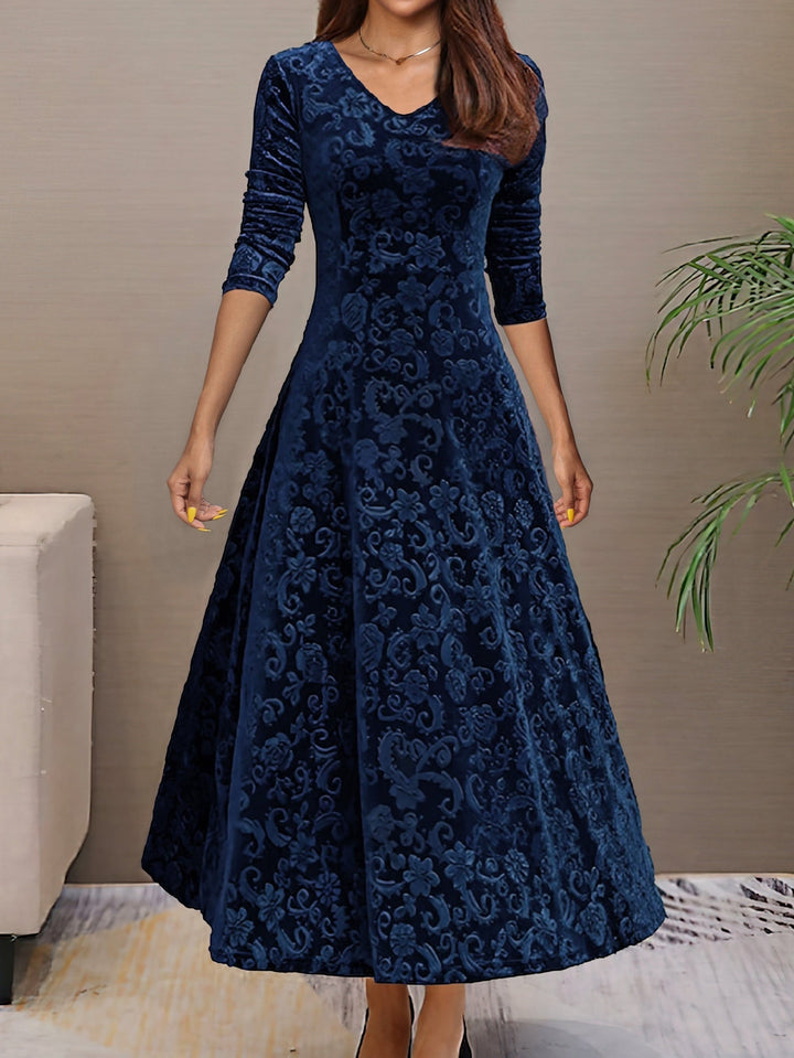 Eluned - Elegante Abito Da Sera In Velluto