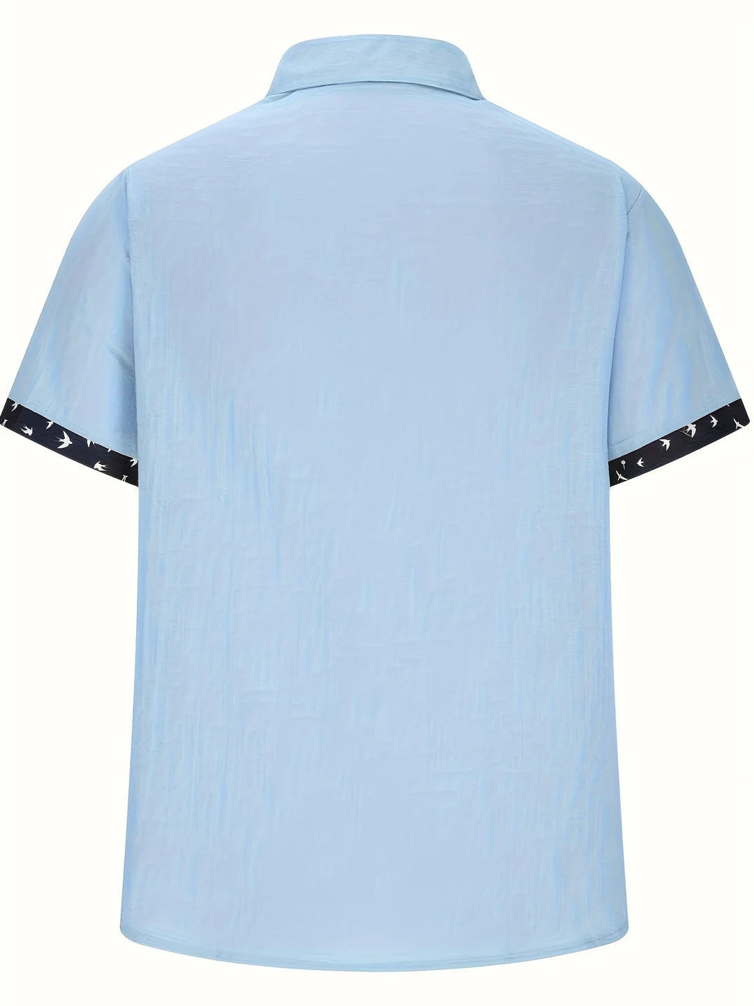 Trofim - Elegante Camicia Con Stampa Uccellino