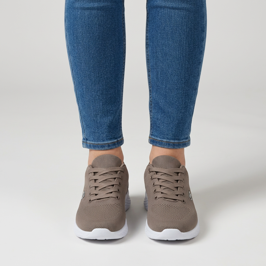 Alixia - Sneakers Comode Con Lacci