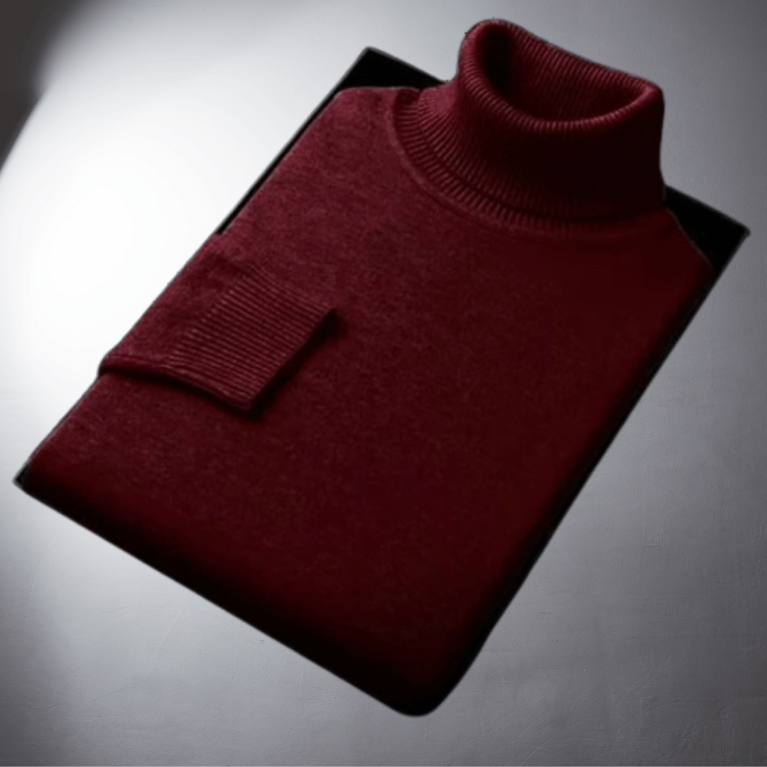 Clovis | Maglione a Collo Alto In Cashmere Premium