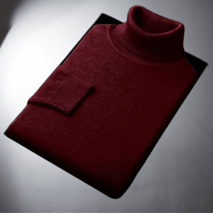 Clovis | Maglione a Collo Alto In Cashmere Premium