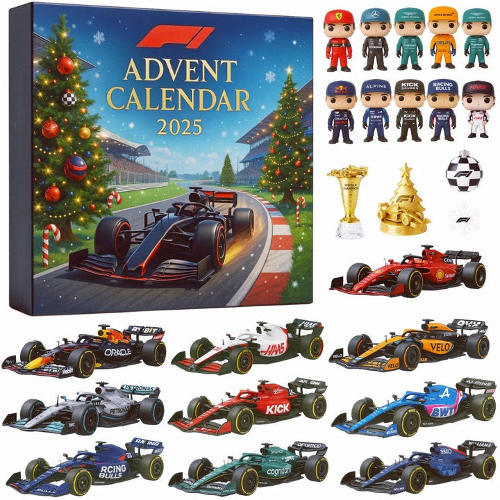 TurboTrack - Calendario dell'Avvento F1 Racing 2025