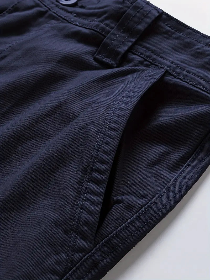 Mauro - Pantaloncini Eleganti Con Tasche Multipli