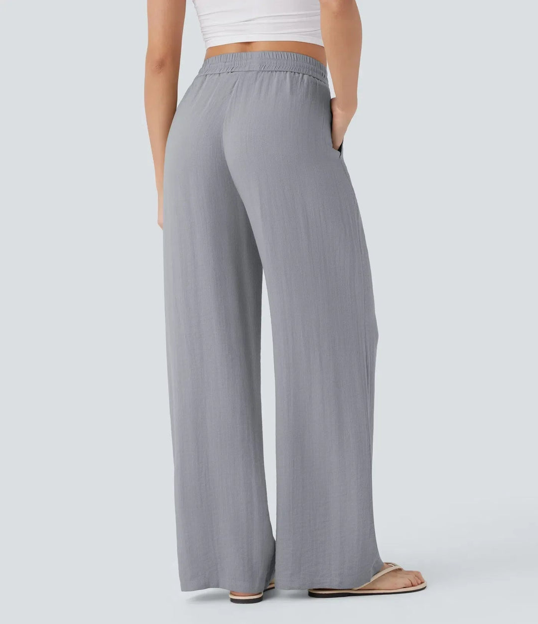 Zafeiria - Pantaloni Di Lino Eleganti