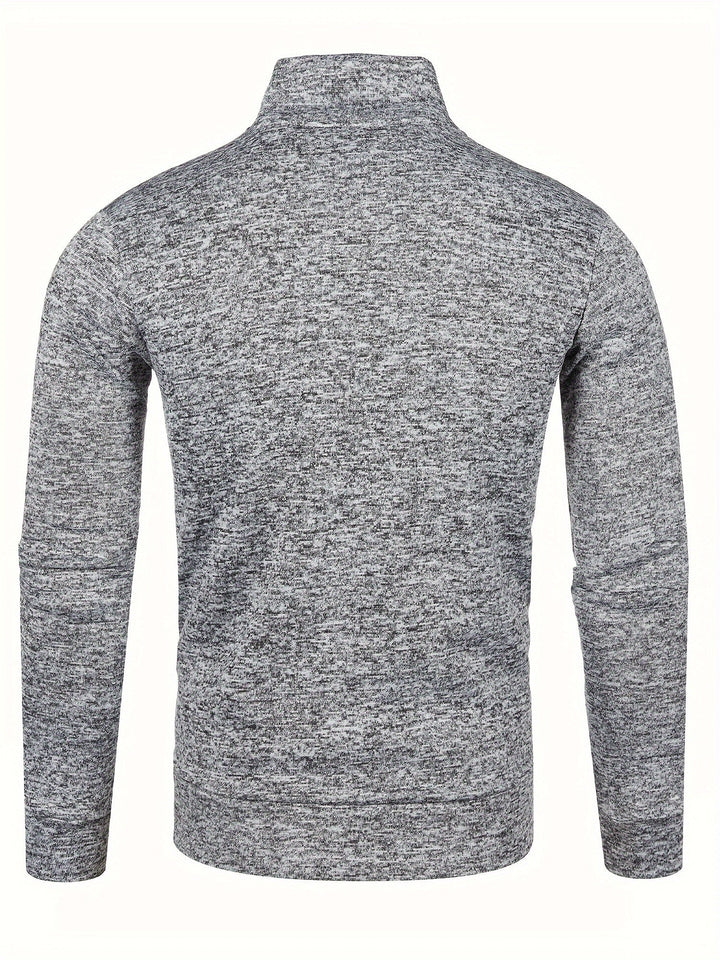 Grzegorz - Giacca In Maglia a Maniche Lunghe Con Zip