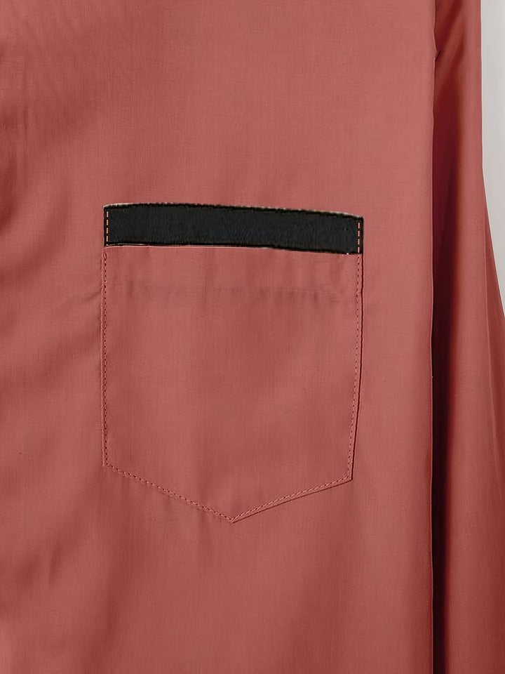 Shoval - Elegante Camicia a Maniche Lunghe Con Bottoni