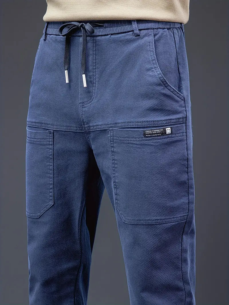 Jarrett - Elegante Pantalone Jogging Con Coulisse In Vita