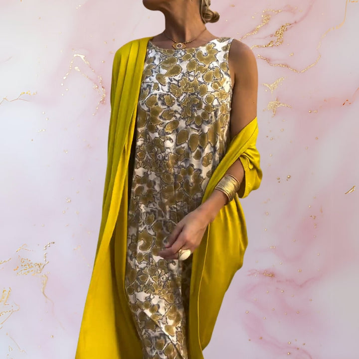 Shelly - Abito Elegante Con Cardigan