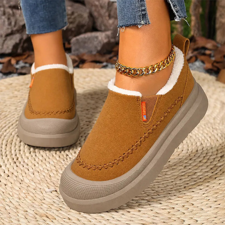 Adelya – Scarpe Eleganti Con Fodera in Pelliccia Sintetica
