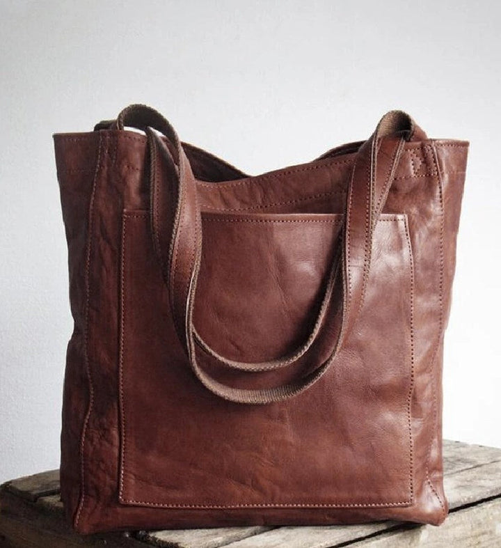 Yasmine - Borsa Tote Classica in Pelle