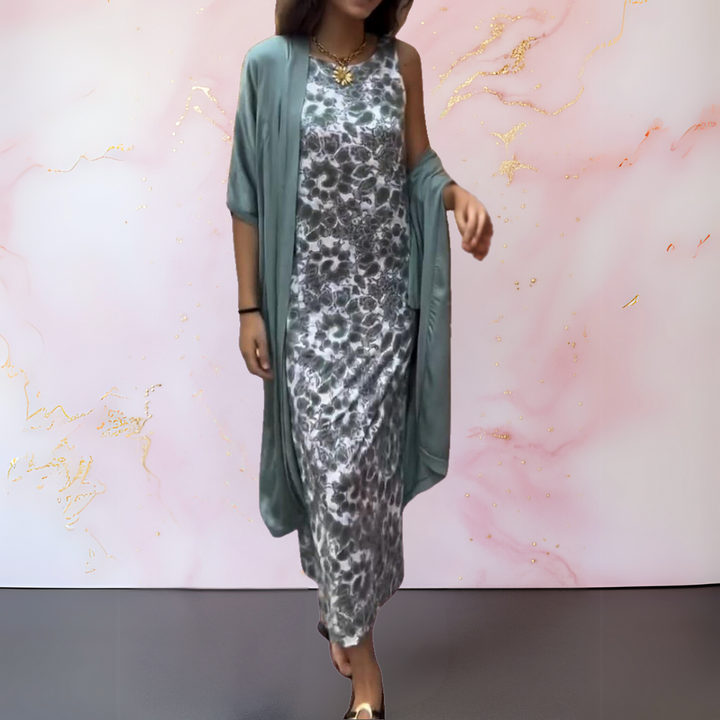 Shelly - Abito Elegante Con Cardigan