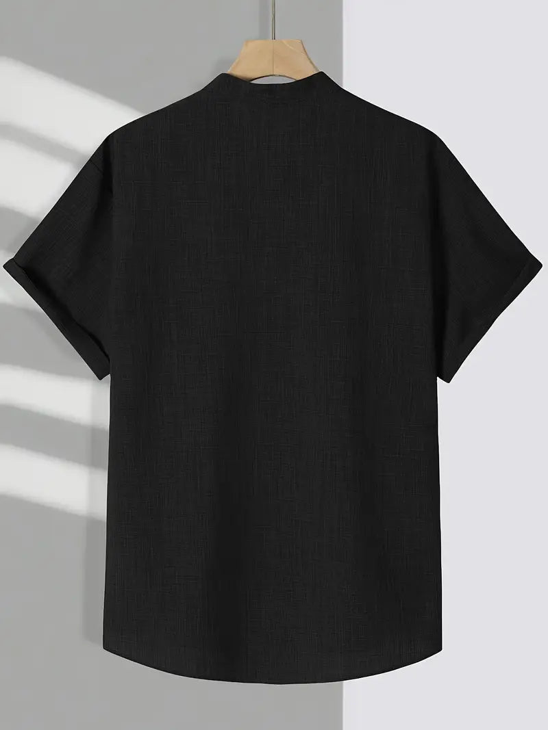 Kieth - Camicia a Maniche Corte Con Tasca Frontale