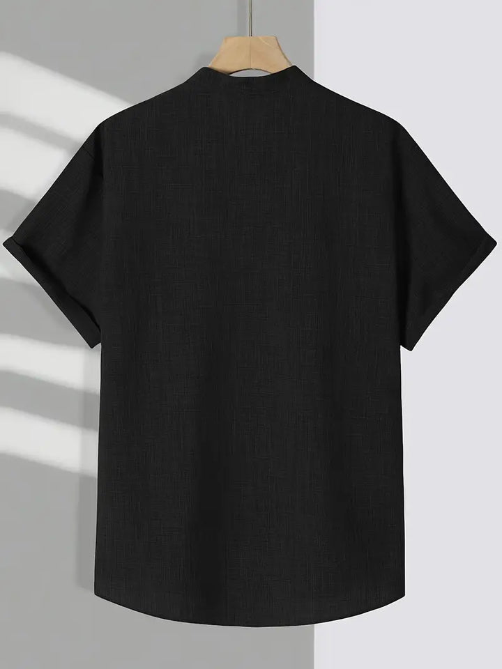 Kieth - Camicia a Maniche Corte Con Tasca Frontale