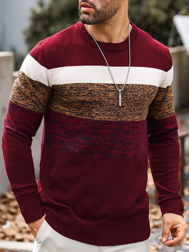 Eliseo - Maglione a Maniche Lunghe In Maglia