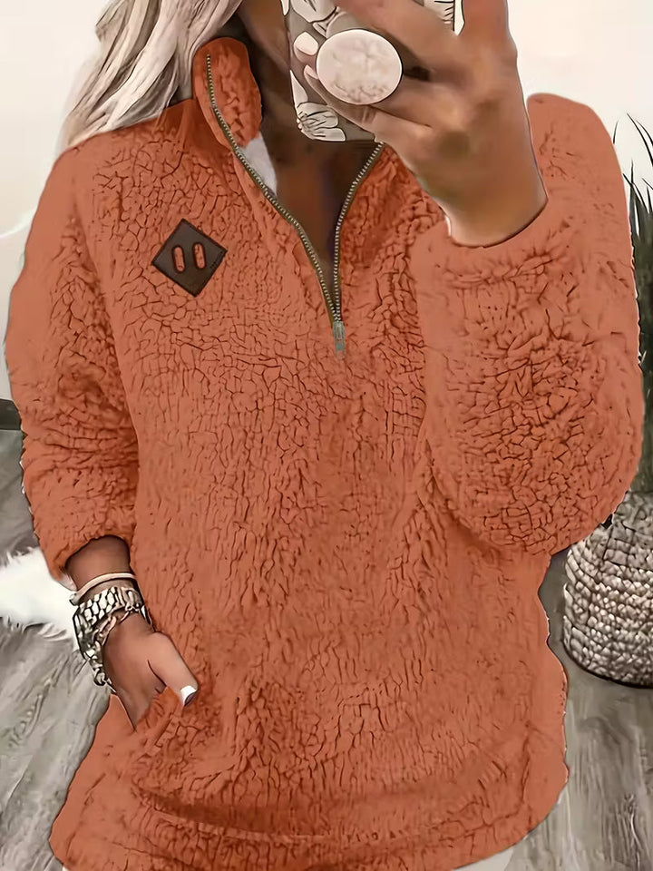 Humera - Elegante Giacca Con Zzip e Maniche Lunghe