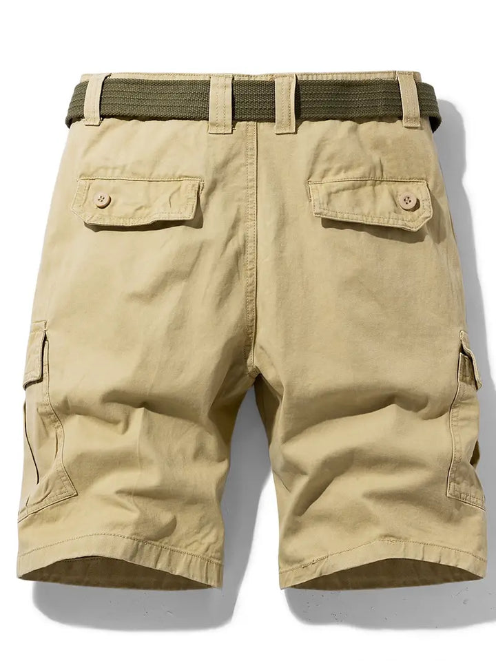 Mauro - Pantaloncini Eleganti Con Tasche Multipli