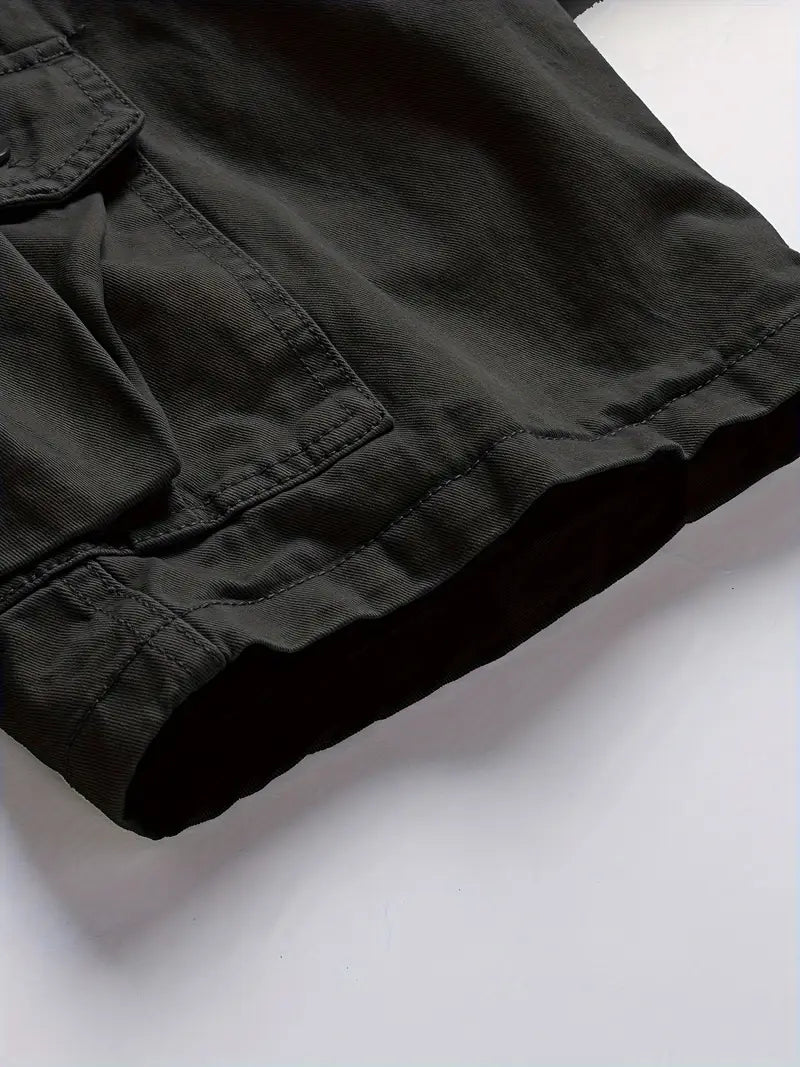 Mauro - Pantaloncini Eleganti Con Tasche Multipli
