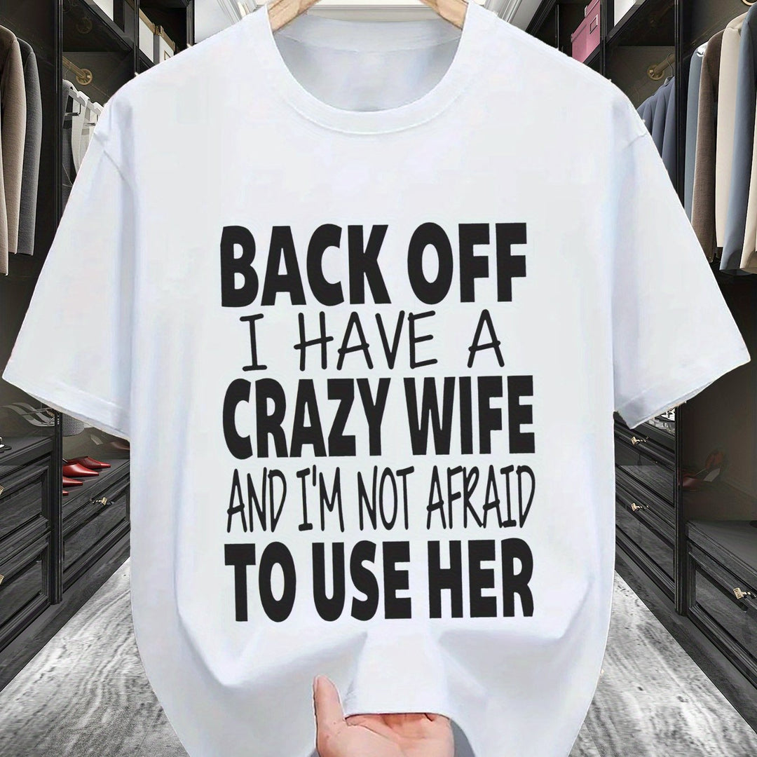 Crazy – Maglietta Comoda