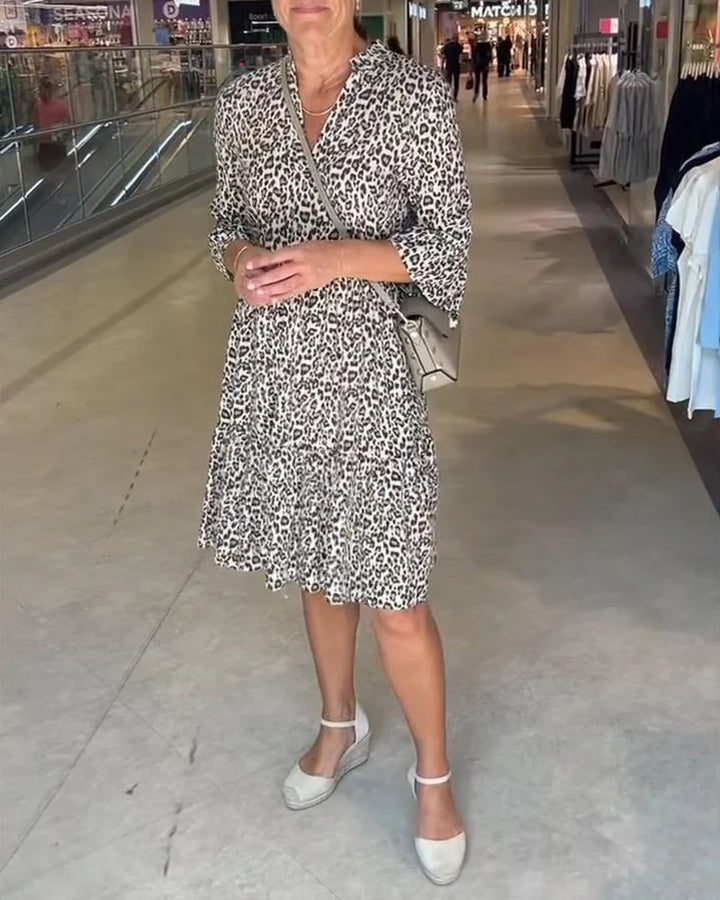 Siobhan - Abito Con Stampa Leopardata