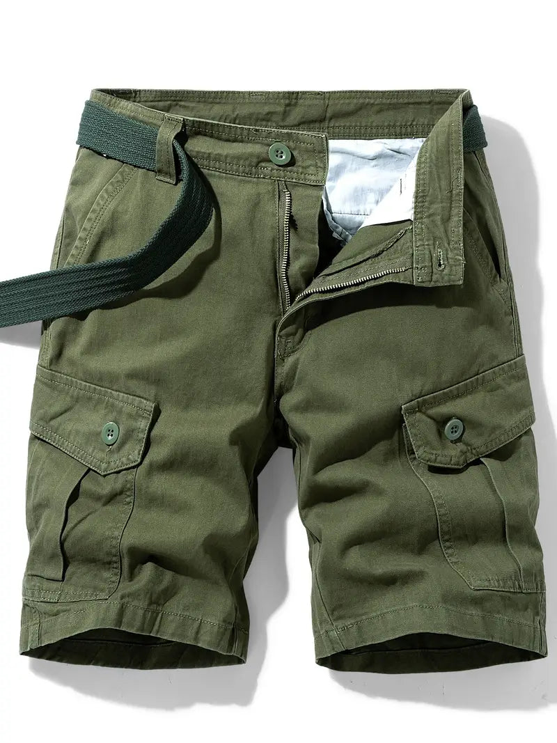 Mauro - Pantaloncini Eleganti Con Tasche Multipli