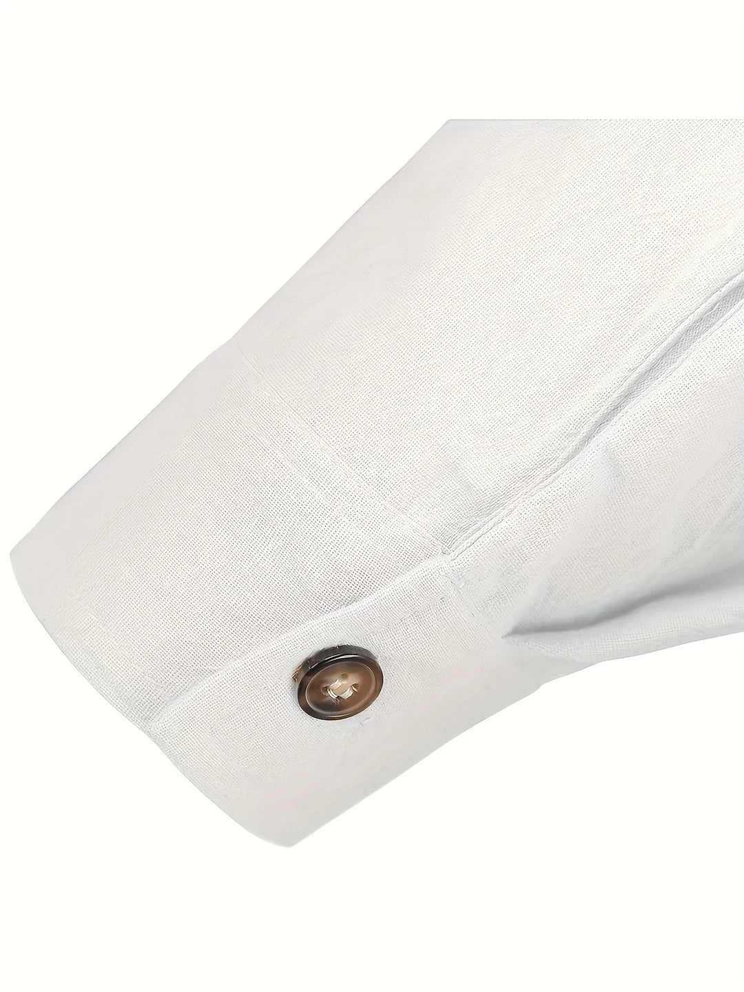 Shayne - Camicia Leggera In Cotone E Lino Con Maniche Lunghe